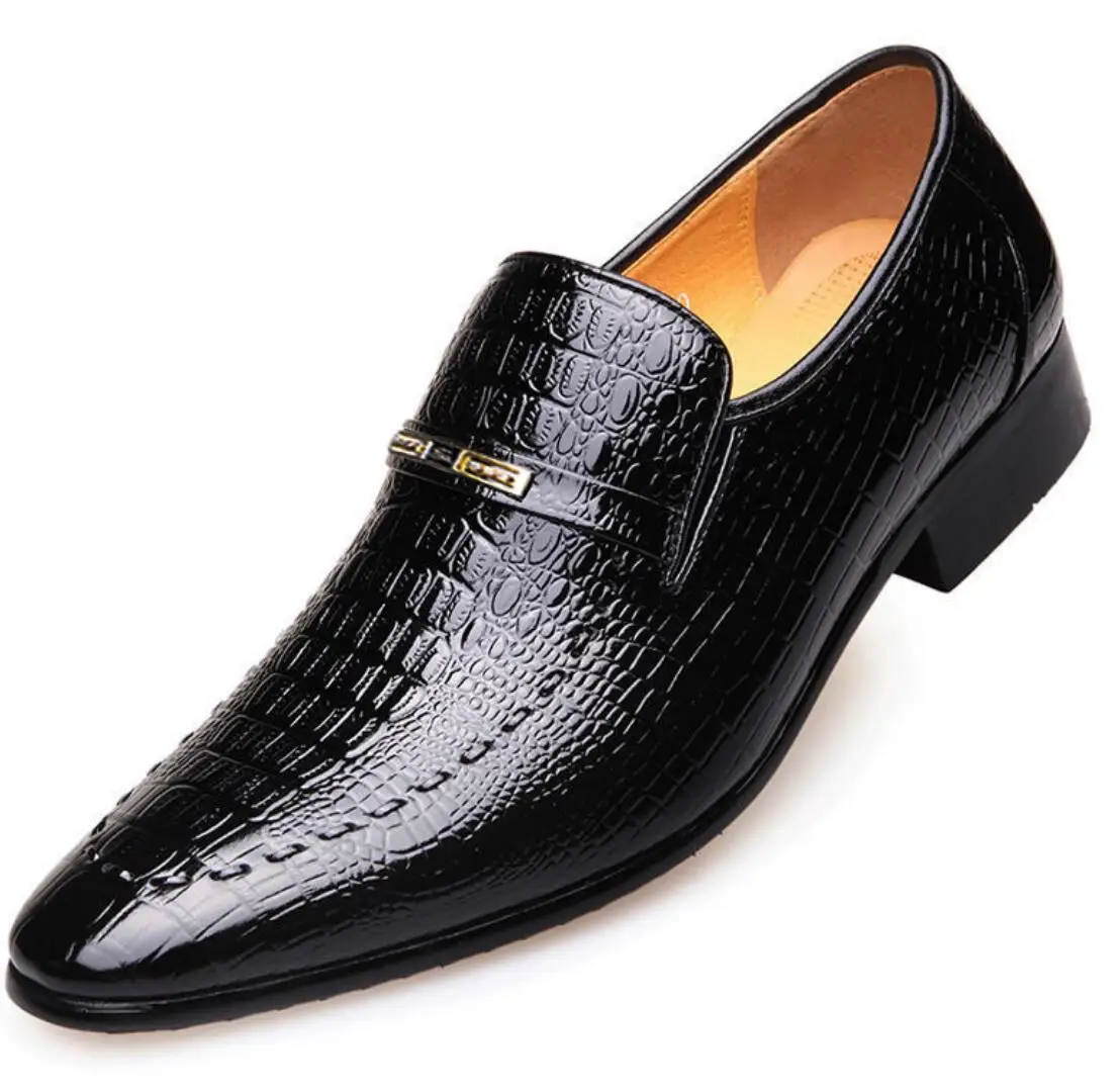 2022 Luxury Designer Crocodile Pattern Men Formal Shoes Men Wedding Party Brogue Shoes High Quality Business Leather Shoes 47 48
2022 Luxury Designer Crocodile Pattern Men Formal Shoes Men Wedding Party Brogue Shoes High Quality Business Leather Shoes 47 48