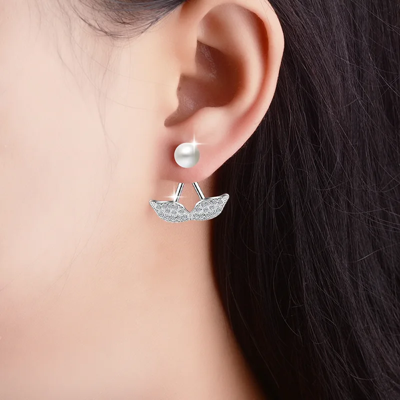 Pave Leaves with Pearl Stud Earring for Women Girl Lady Fine Jewelry Gift AAA Zircon
Pave Leaves with Pearl Stud Earring for Women Girl Lady Fine Jewelry Gift AAA Zircon