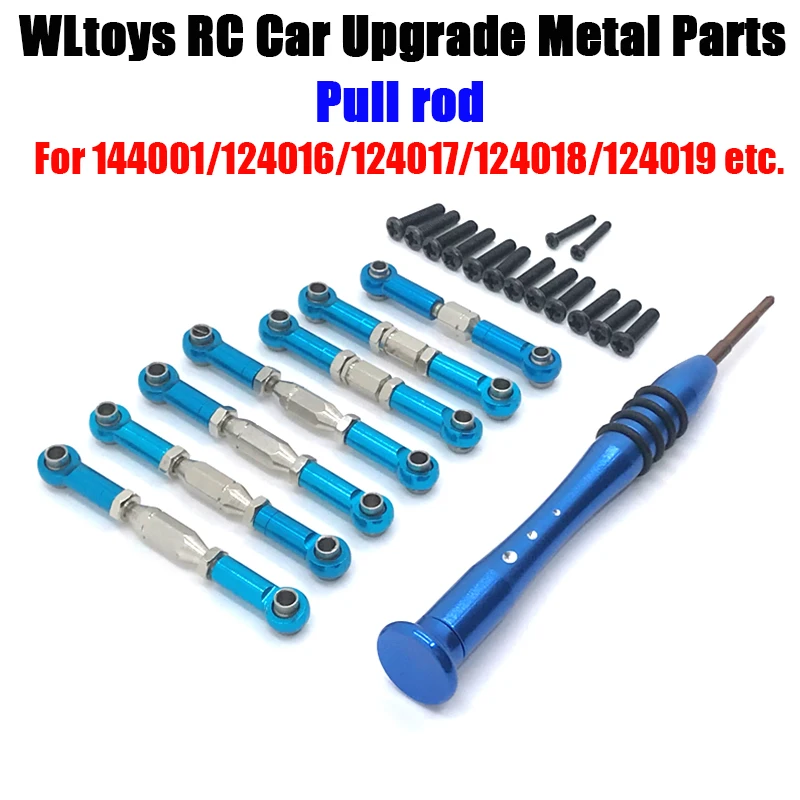 Wltoys 124018, 124017, 124016, 124019, 144001 обновленный Регулируемый Тяговый стержень для автомобиля с дистанционным управлением (258)
Wltoys 124018, 124017, 124016, 124019, 144001 обновленный Регулируемый Тяговый стержень для автомобиля с дистанционным управлением (258)