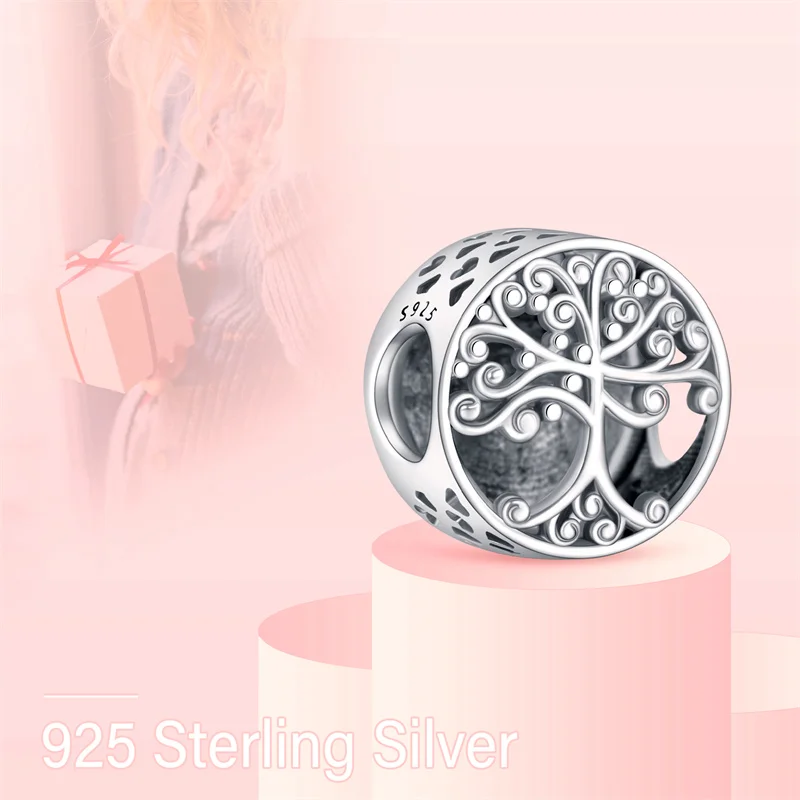 Erizteya Tree Of Life Beads Charms Silver Plating Fit Original Bracelet Charms Woman Jewelry For Birthday Family Make Beads
Erizteya Tree Of Life Beads Charms Silver Plating Fit Original Bracelet Charms Woman Jewelry For Birthday Family Make Beads