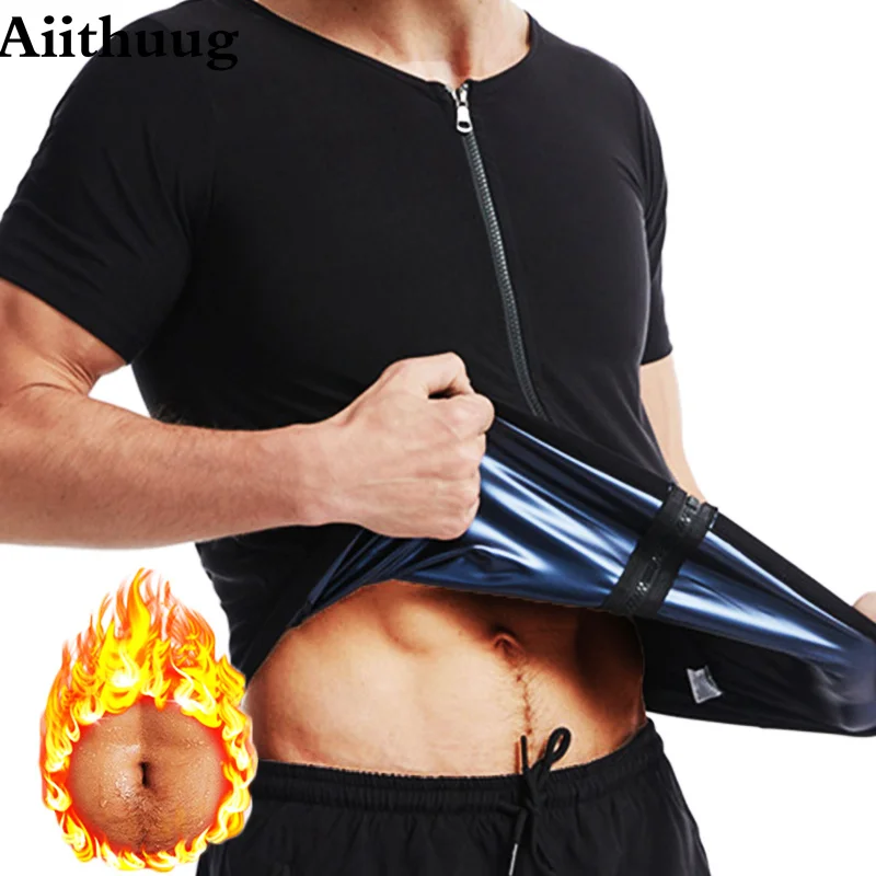 Aiithuug Sauna Suits Men Body Shaper Corsets Hot Sweat Hot Sweat Like Pig Tops Slim Gym Workout Shorts Sleeve Fat Burn Body
Aiithuug Sauna Suits Men Body Shaper Corsets Hot Sweat Hot Sweat Like Pig Tops Slim Gym Workout Shorts Sleeve Fat Burn Body