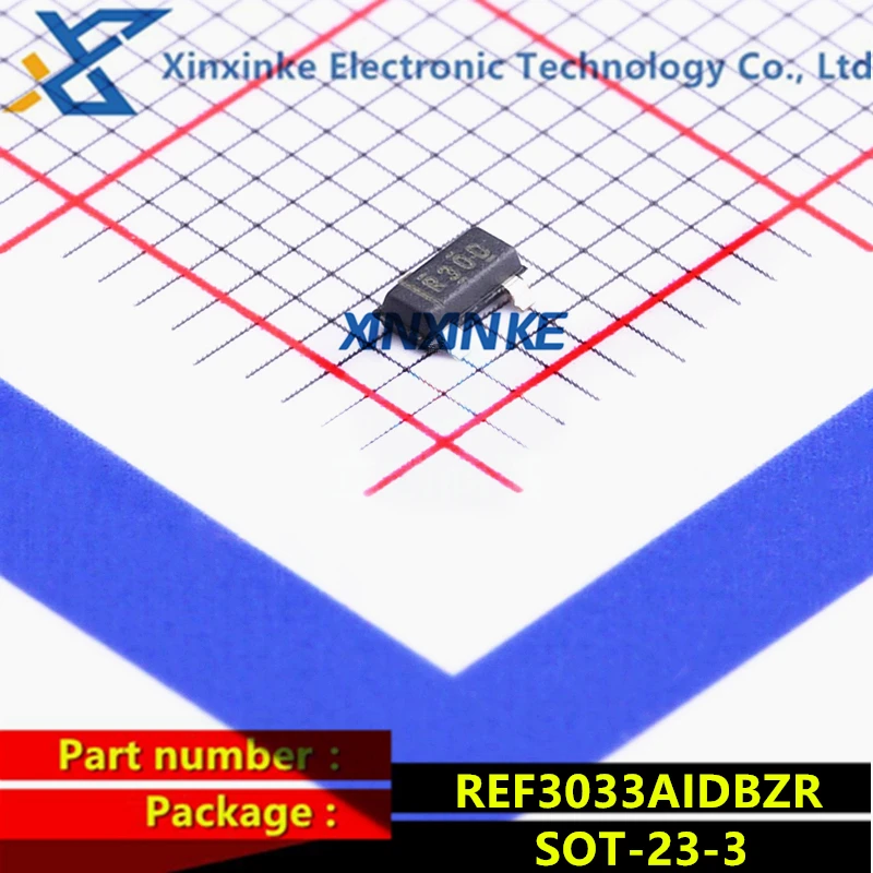 REF3033AIDBZR SOT-23-3 Mark:R30D Voltage References 3.3V 50ppm/DegC 50uA Series Power Management ICs Brand New Original
REF3033AIDBZR SOT-23-3 Mark:R30D Voltage References 3.3V 50ppm/DegC 50uA Series Power Management ICs Brand New Original
