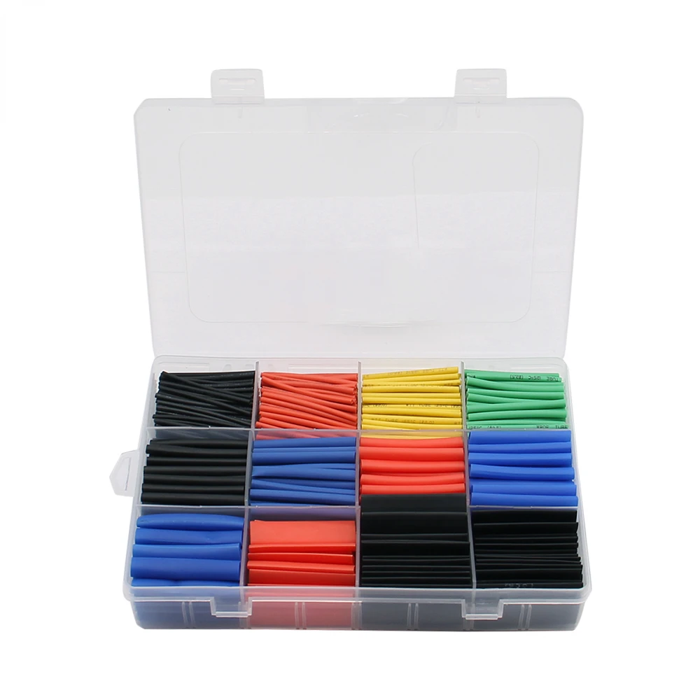 Heat Shrink wrapped Shrinking 127/164/328/530Pcs Insulation Sleeving Thermal Casing Car Electrical Cable shrink tube Tube kit
Heat Shrink wrapped Shrinking 127/164/328/530Pcs Insulation Sleeving Thermal Casing Car Electrical Cable shrink tube Tube kit
