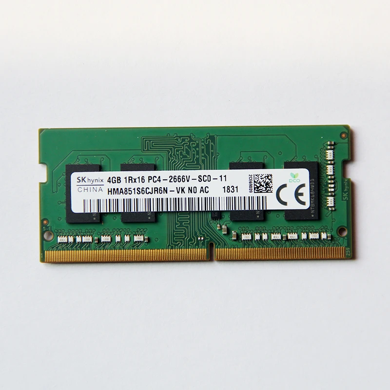 Память для ноутбука Sk hynix DDR4 RAM 4GB 1Rx16 PC4-2666V-SC0-11 ddr4 4gb 2666MHz - купить по выгодной цене |