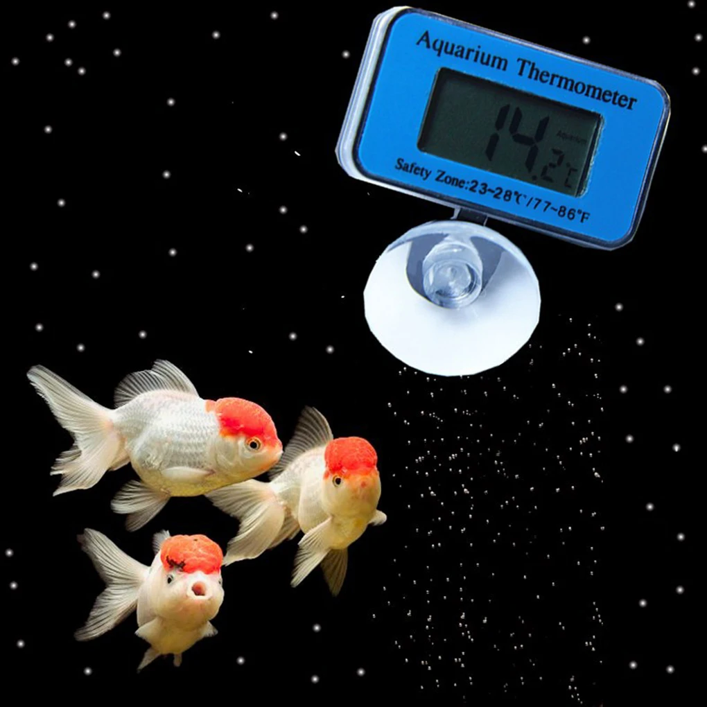 Fish Tank Thermometer Fish Tank Aquarium Thermometer Sucker Submersible LCD Digital Water Temperature Meter
Fish Tank Thermometer Fish Tank Aquarium Thermometer Sucker Submersible LCD Digital Water Temperature Meter