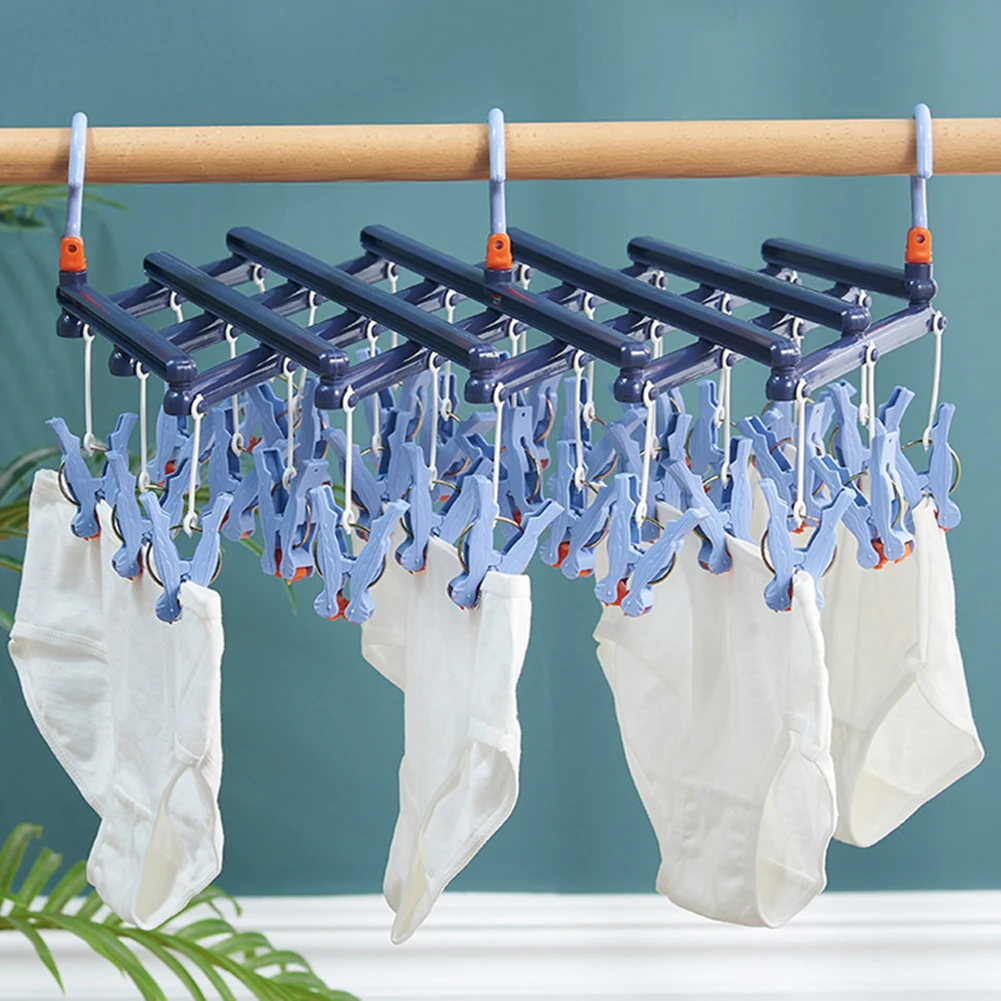 Multi-clamp Clothes Rack Full Immersion Plastic Closet Racks Non-marking Coat Hanger Wardrobe Organizer for Clothes Wet and Dry
Multi-clamp Clothes Rack Full Immersion Plastic Closet Racks Non-marking Coat Hanger Wardrobe Organizer for Clothes Wet and Dry