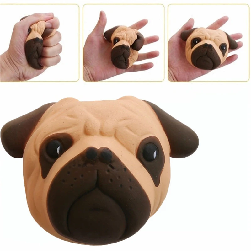 

Squishy Squish Adorable Dog's Head Slow Rising Squishies Fruits Scented Cream Squeeze Toys Antistress Gadgets Stress Relief Toy