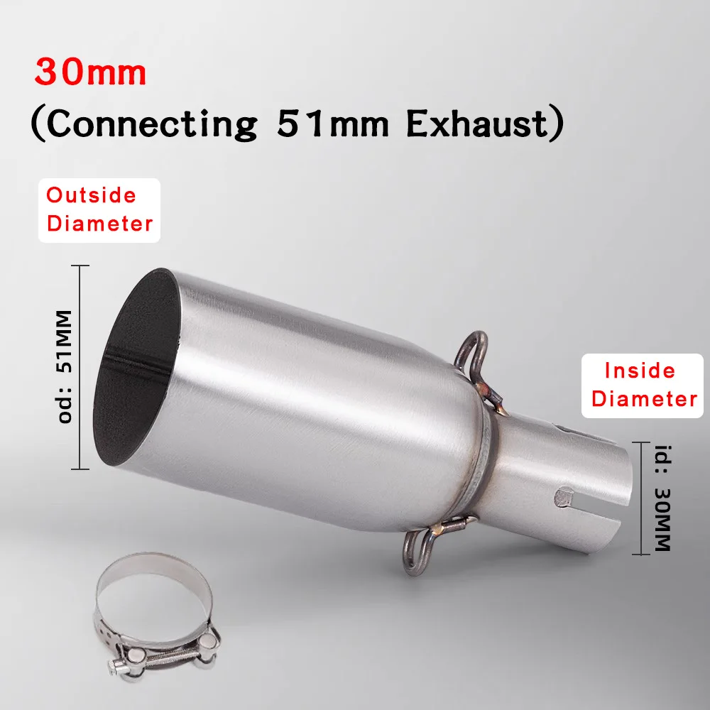 Модификация мотоцикла, выхлопная труба, средняя секция 28, 30, 32, 35 мм, адаптер, 51 мм, выхлопная секция, неразрушающая установка
Модификация мотоцикла, выхлопная труба, средняя секция 28, 30, 32, 35 мм, адаптер, 51 мм, выхлопная секция, неразрушающая установка