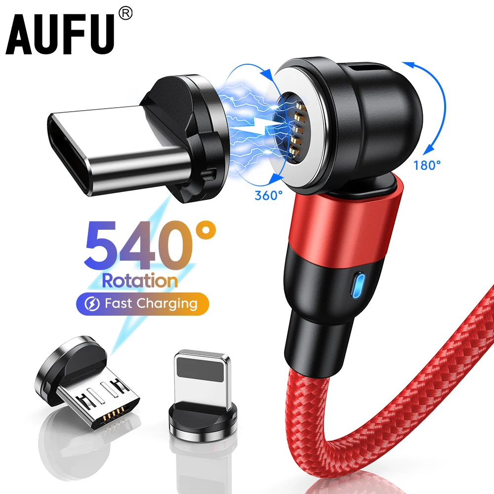 AUFU Magnetic Cable Micro USB C Cable Data fast charge Magnet Charging Charger Cable For iPhone Xiaomi Samsung Mobile Phone Cord
AUFU Magnetic Cable Micro USB C Cable Data fast charge Magnet Charging Charger Cable For iPhone Xiaomi Samsung Mobile Phone Cord