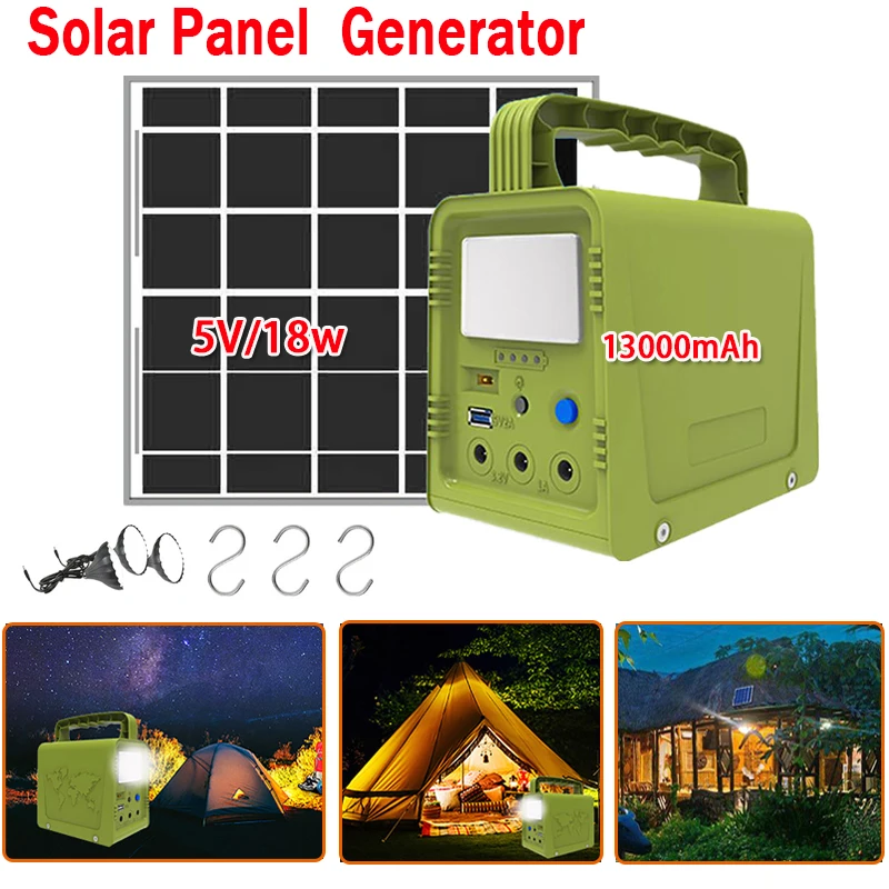 Система генератора солнечной панели, внешний источник питания для экстренного освещения с 3 лампами для путешествий, кемпинга
Система генератора солнечной панели, внешний источник питания для экстренного освещения с 3 лампами для путешествий, кемпинга
