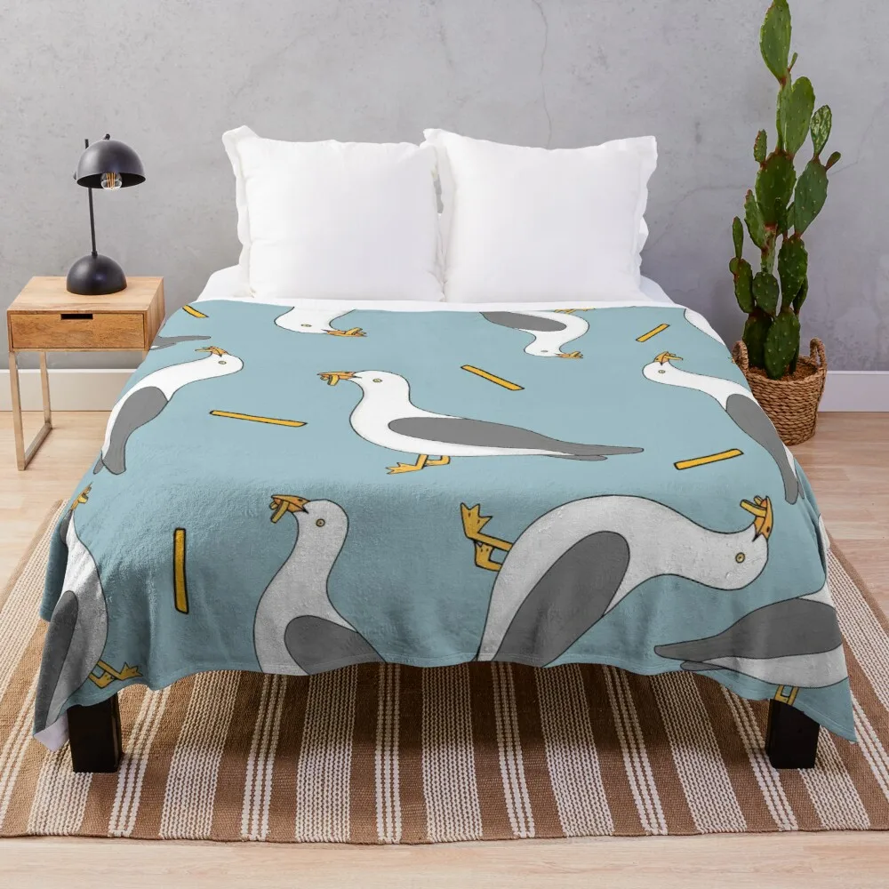 Seagull and chips Throw Blanket throw blanket for sofa thin luxury brand blanket extra large throw blanket
Seagull and chips Throw Blanket throw blanket for sofa thin luxury brand blanket extra large throw blanket
