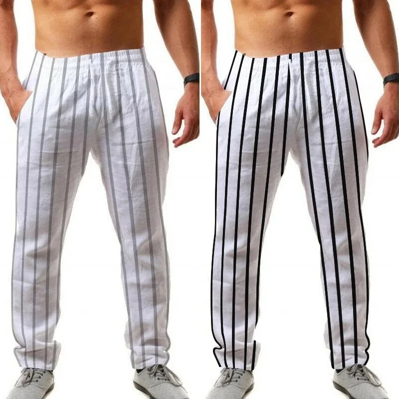 Men Pants Business Stripe Casual Pencil Pants Four Seasons Sports Trip Street Wear Micro Bullet Fashion Cool Versatile Clothing
Men Pants Business Stripe Casual Pencil Pants Four Seasons Sports Trip Street Wear Micro Bullet Fashion Cool Versatile Clothing