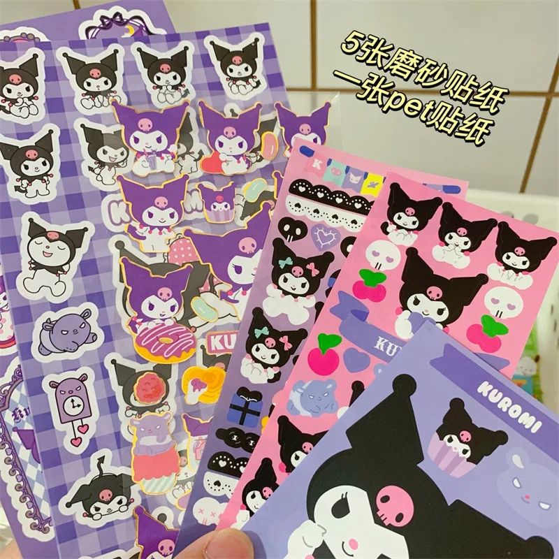 New Kawaii Kuromi Pachacco Cinnamoroll Sanrio Sticker Cartoon Cute Frosted Decorative Sticker Hand Account Sticker
New Kawaii Kuromi Pachacco Cinnamoroll Sanrio Sticker Cartoon Cute Frosted Decorative Sticker Hand Account Sticker