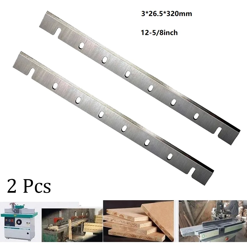 2pcs 12-5/8 HSS Planer Blades Kit For DW733 DW7332 Planer 3*26.5*320mm Woodworking Reversible Single Edge Blades Set
2pcs 12-5/8 HSS Planer Blades Kit For DW733 DW7332 Planer 3*26.5*320mm Woodworking Reversible Single Edge Blades Set