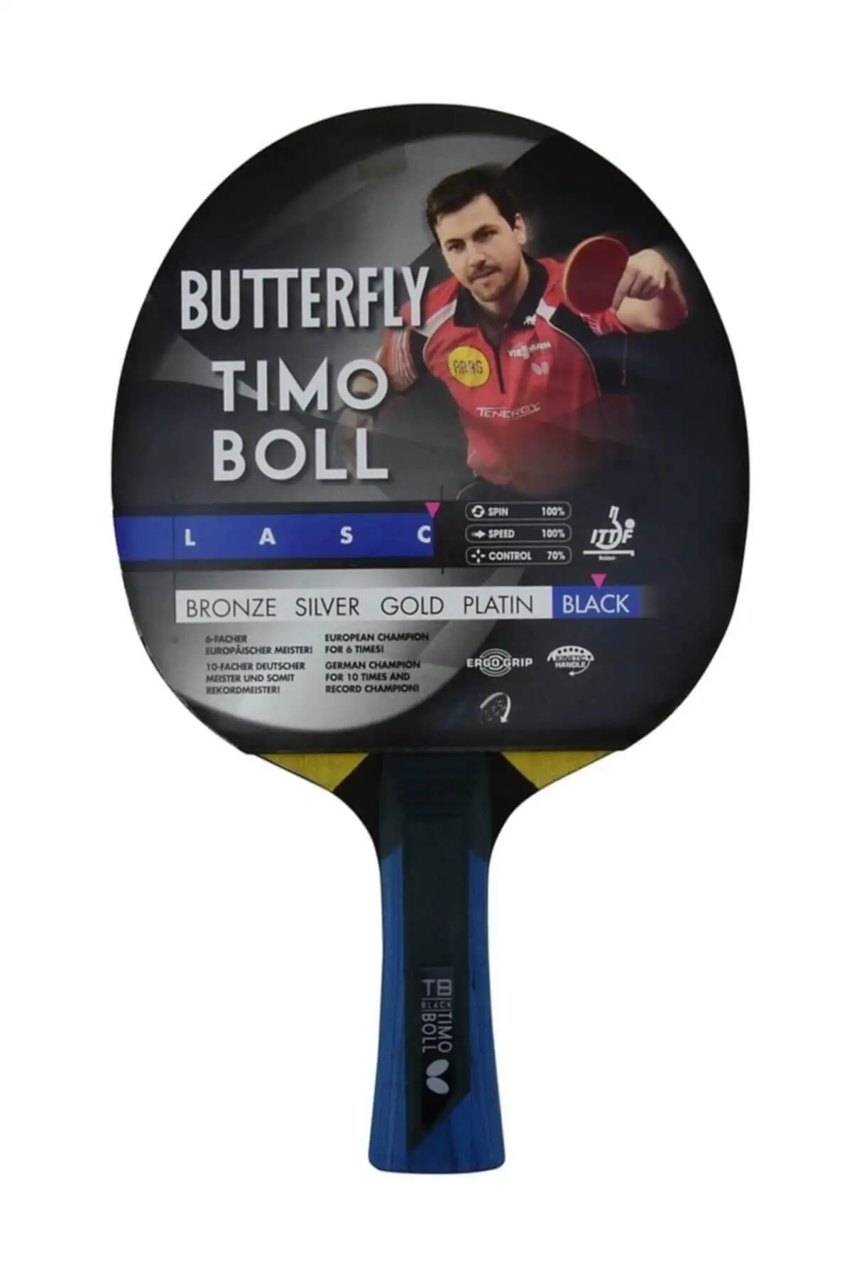 Timo Boll Black table tennis racket tennis equipment & accessory sports Outdoor
Timo Boll Black table tennis racket tennis equipment & accessory sports Outdoor