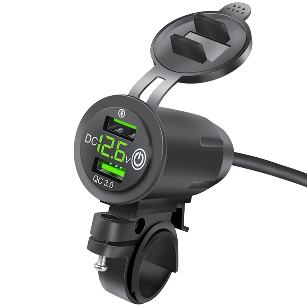 Motor Charger Sets Handlebar Charger For All Dc 12~24V Vehicles 1pcs 36W/QC 3.0 Dual 12~24V USB Outlet Brand New
Motor Charger Sets Handlebar Charger For All Dc 12~24V Vehicles 1pcs 36W/QC 3.0 Dual 12~24V USB Outlet Brand New