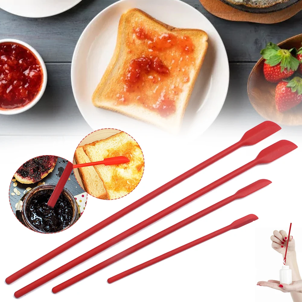 4Pcs Kitchen Silicone Cream Butter Cake Spatula Mixing Batter Scraper Brush Butter Mixer Cake Brushes Baking Tool Kitchen Gadget
4Pcs Kitchen Silicone Cream Butter Cake Spatula Mixing Batter Scraper Brush Butter Mixer Cake Brushes Baking Tool Kitchen Gadget