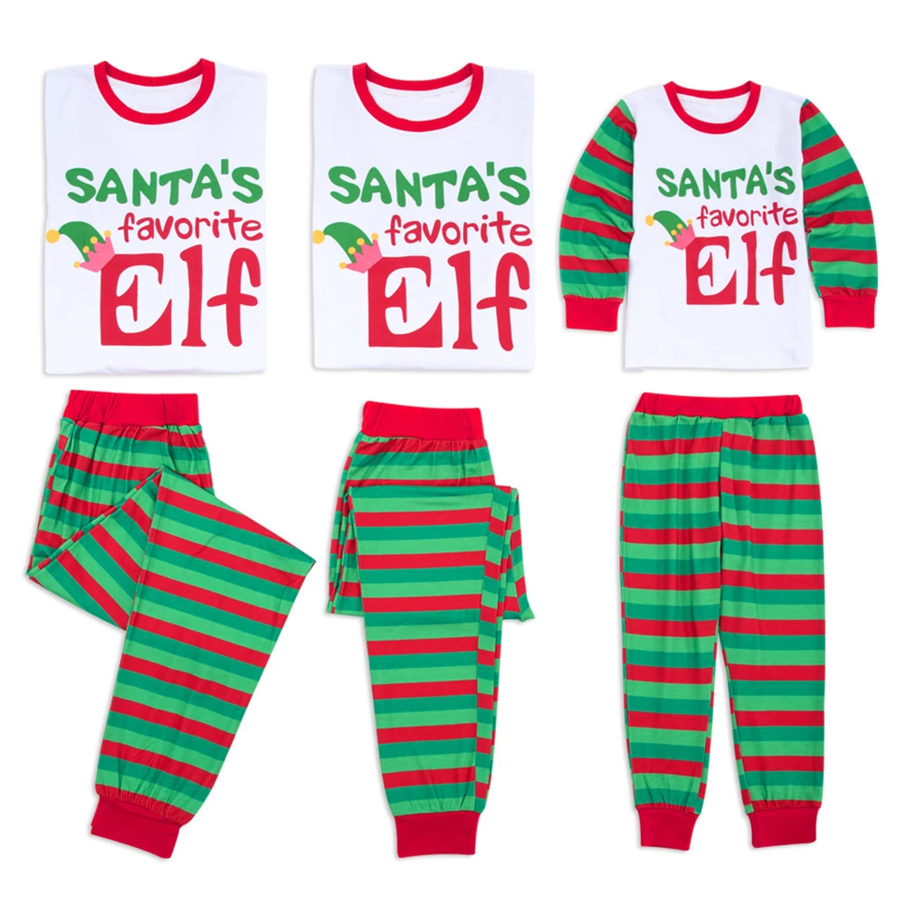 2pcs Parent-Child Clothes Sets Christmas Striped Pajamas Pants Men Women Cotton Long-Sleeve Family Matching Outfits Tops Pants
2pcs Parent-Child Clothes Sets Christmas Striped Pajamas Pants Men Women Cotton Long-Sleeve Family Matching Outfits Tops Pants