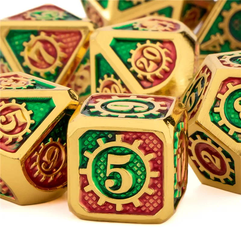 KERWELLSI Metal Dice Set DND, 7 Piece Machine D&D Dice for Dungeon and Dragon Dice, Polyhedral Dice, D and D Dice Set, Rpg Dice
KERWELLSI Metal Dice Set DND, 7 Piece Machine D&D Dice for Dungeon and Dragon Dice, Polyhedral Dice, D and D Dice Set, Rpg Dice