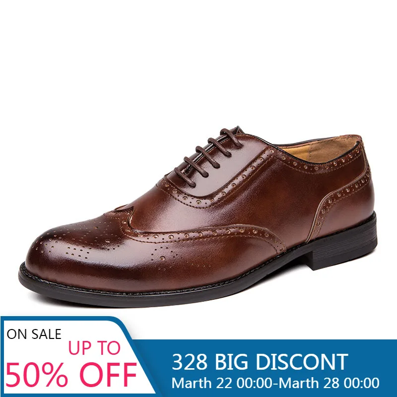 Classic Men Dress Oxford Shoes Men Genuine Leather Formal Casual Dress Gentlemen Shoes
Classic Men Dress Oxford Shoes Men Genuine Leather Formal Casual Dress Gentlemen Shoes