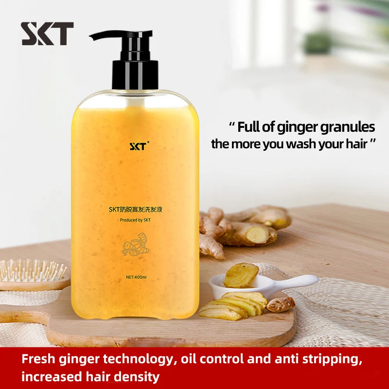 Ginger Anti Hair Loss Shampoo Visible Ginger Granules Promote Hair Growth Real Ginger Essence Hair Growth Shampoo for Man Woman
Ginger Anti Hair Loss Shampoo Visible Ginger Granules Promote Hair Growth Real Ginger Essence Hair Growth Shampoo for Man Woman