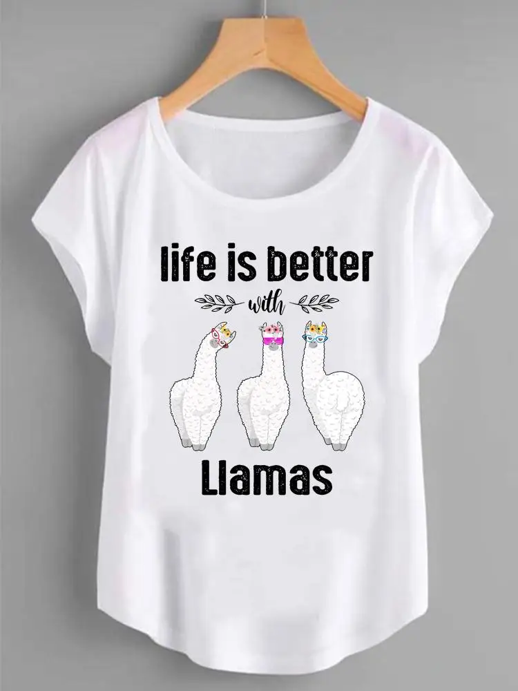 Модная женская футболка с забавными животными, милым графическим рисунком, женская летняя футболка с коротким рукавом и принтом
Модная женская футболка с забавными животными, милым графическим рисунком, женская летняя футболка с коротким рукавом и принтом