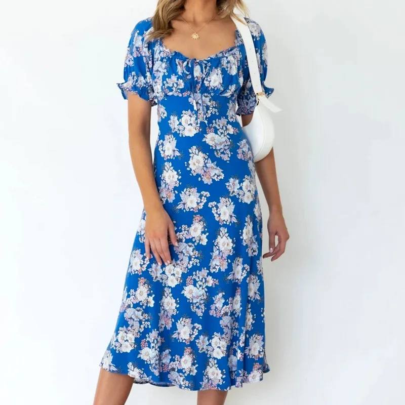 2023 Spring and Summer New Printed Dress Waist Trimming Printing Dress Women's Clothing
2023 Spring and Summer New Printed Dress Waist Trimming Printing Dress Women's Clothing