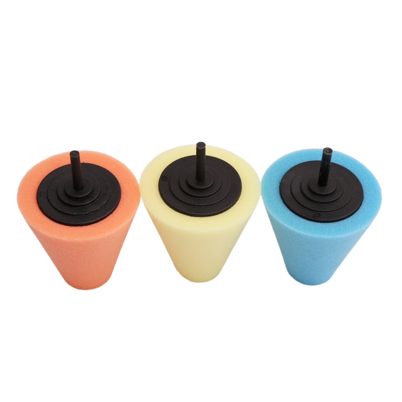 Car Tyres Foam Polishing Sponge Buffing Pad Car Polisher Tires Wheel Hub Polishing Tool Machine cone-shape Wheel New
Car Tyres Foam Polishing Sponge Buffing Pad Car Polisher Tires Wheel Hub Polishing Tool Machine cone-shape Wheel New