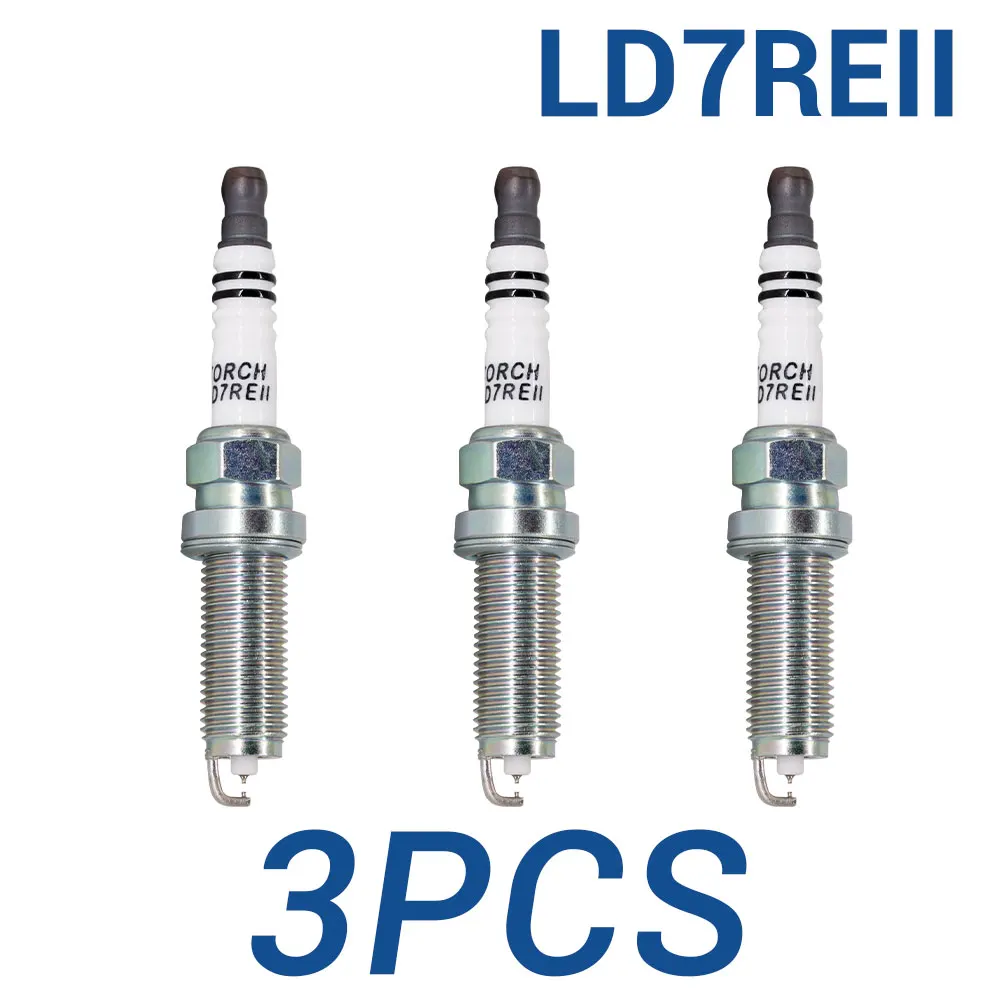 3 шт. двойная иридиевая свеча TORCH LD7REII, замена для 97439 DILKAR7E11HS 22401-1HA1C, совместимая с NISSAN Note 1.2 E12E HR12DDR
3 шт. двойная иридиевая свеча TORCH LD7REII, замена для 97439 DILKAR7E11HS 22401-1HA1C, совместимая с NISSAN Note 1.2 E12E HR12DDR