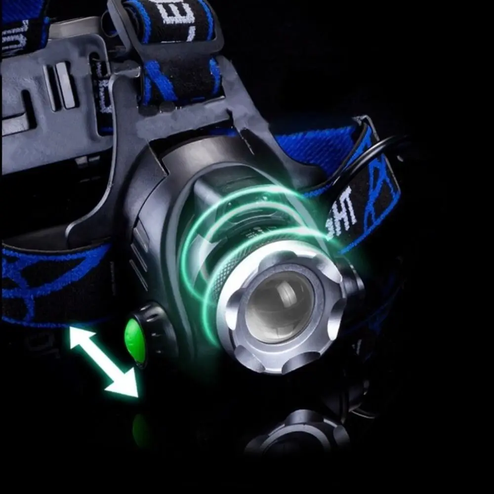Zoomable Fishing Headlight T6 High Power LED Headlamp Super Bright Camping Light for Hunting Fishing 
Zoomable Fishing Headlight T6 High Power LED Headlamp Super Bright Camping Light for Hunting Fishing