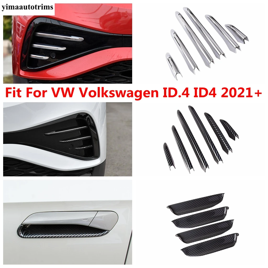 Front Bumper Fog Light Lamp Grill Eyebrow Eyelid Strip / Handle Bowl Cover Trim Accessories For VW Volkswagen ID.4 ID4 2021 2022
Front Bumper Fog Light Lamp Grill Eyebrow Eyelid Strip / Handle Bowl Cover Trim Accessories For VW Volkswagen ID.4 ID4 2021 2022