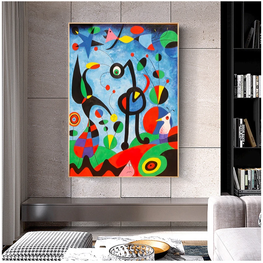 Abstract Canvas Paintings of Joan Miro Wall Pictures Home Wall Decor The Garden 1925 By Joan Miro Famous ArtWork Reproductions
Abstract Canvas Paintings of Joan Miro Wall Pictures Home Wall Decor The Garden 1925 By Joan Miro Famous ArtWork Reproductions