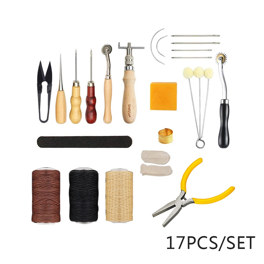Leather Sewing Tool Set Hand Splicing Set Waxing Thimble Leather Craft Tool Set 32 Styles Leather Tools Hand Sewing Diy Cutter S
Leather Sewing Tool Set Hand Splicing Set Waxing Thimble Leather Craft Tool Set 32 Styles Leather Tools Hand Sewing Diy Cutter S
