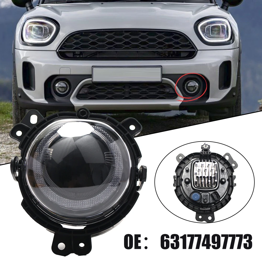 1x Front Left Bumper Fog Lamp LED Light Fits For BMW MINI Countryman F60 #63177497773 Black Foglamp Assembly Car Exterior Part
1x Front Left Bumper Fog Lamp LED Light Fits For BMW MINI Countryman F60 #63177497773 Black Foglamp Assembly Car Exterior Part