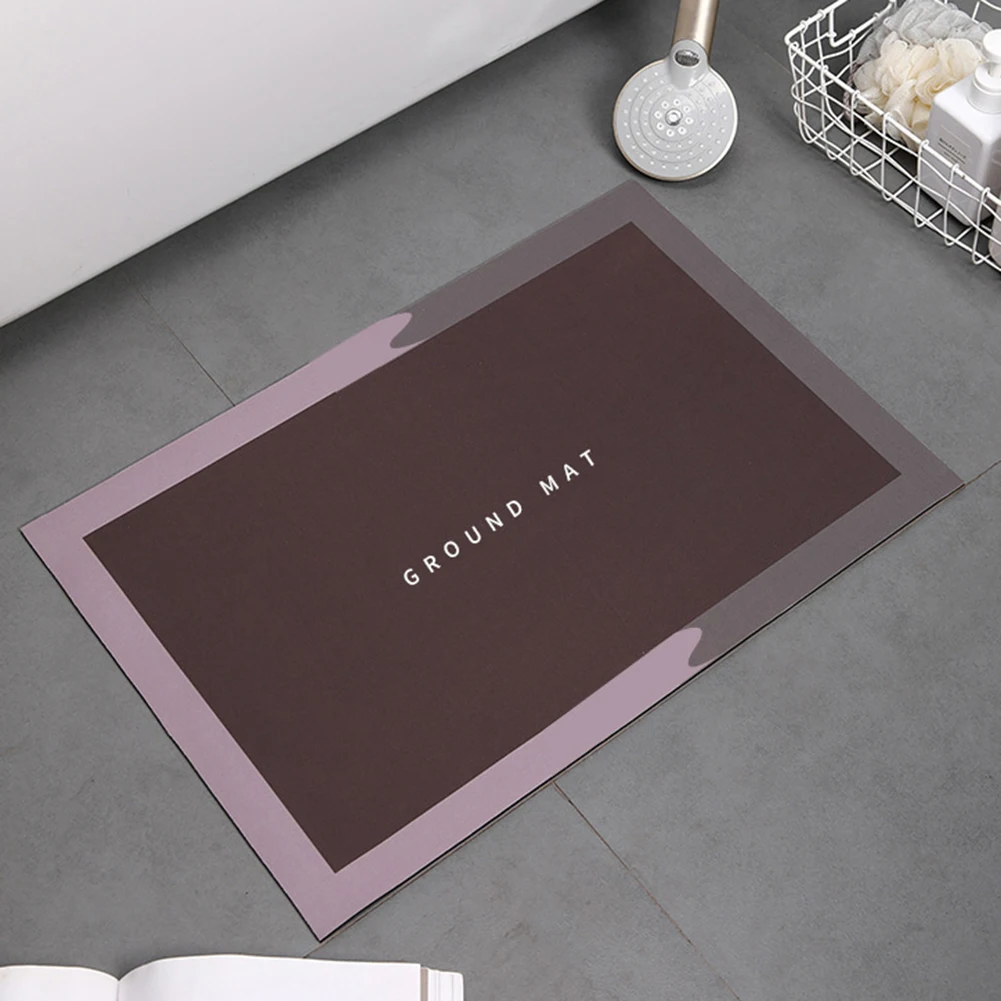 Super Absorbent Bath Mat Quick-Drying Mat Bathroom Rug Non-slip Entrance Doormat Crystal Velvet Floor Mat Toilet Carpet
Super Absorbent Bath Mat Quick-Drying Mat Bathroom Rug Non-slip Entrance Doormat Crystal Velvet Floor Mat Toilet Carpet