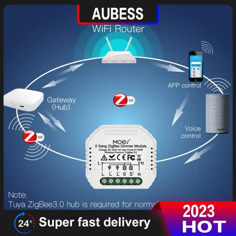 Умный Диммируемый мини-модуль Zigbee, переключатель переменного тока 90-250 В, с голосовым управлением, работает с Alexa Google Home, 2/3/5 шт.
Умный Диммируемый мини-модуль Zigbee, переключатель переменного тока 90-250 В, с голосовым управлением, работает с Alexa Google Home, 2/3/5 шт.
