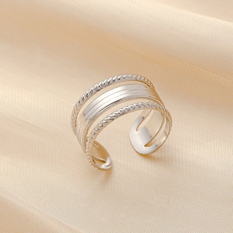 Gold Color Hollow Flower Ring for Women Korea Design Cute Floral Rings Stainless Steel Girls Finger Jewelry Gifts Open Resizable
Gold Color Hollow Flower Ring for Women Korea Design Cute Floral Rings Stainless Steel Girls Finger Jewelry Gifts Open Resizable