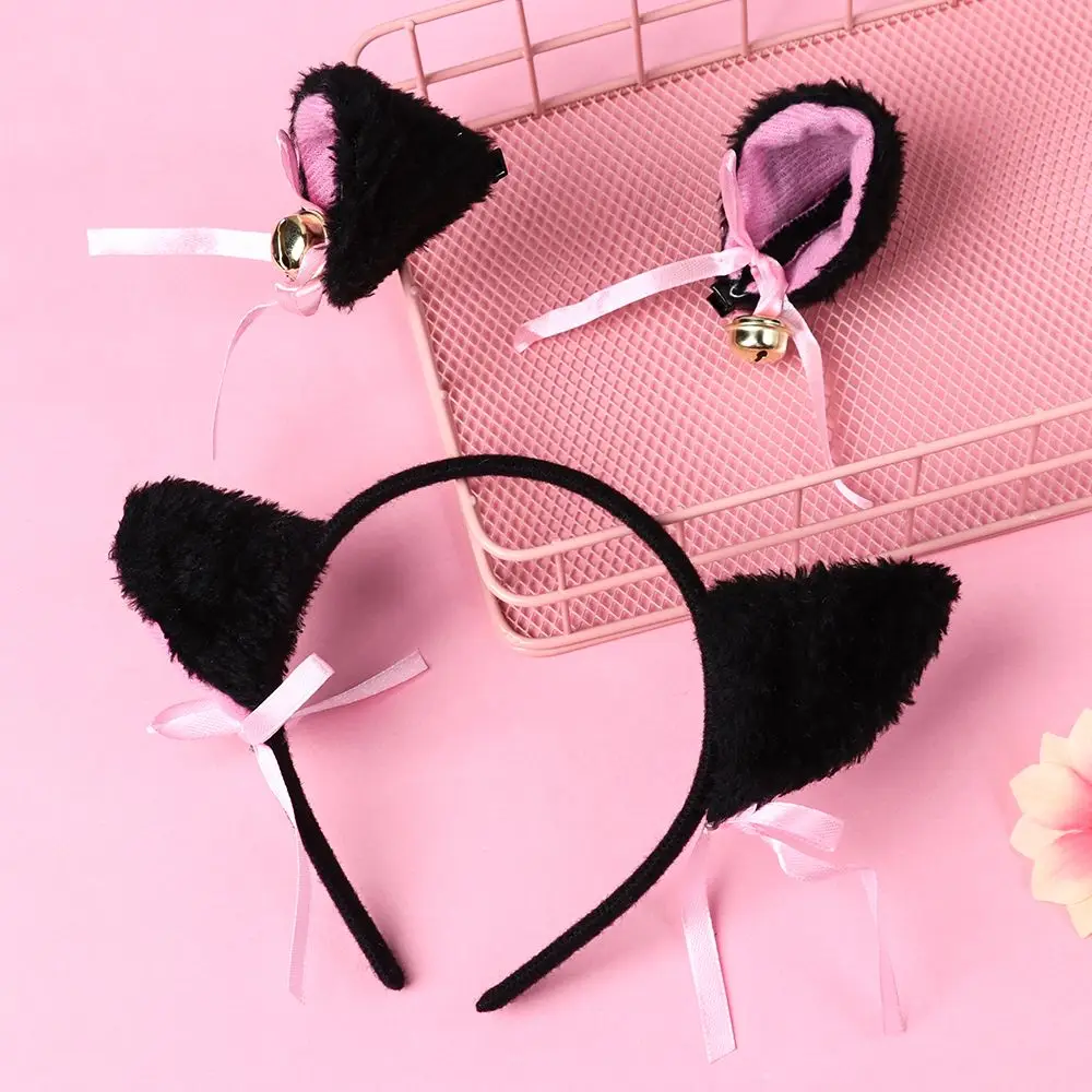 Lovely Cat Ear Head Band Small Bell Hair Clips Hairpin Girls Cartoon Plush Hair Band Anime Cosplay Night Party Hair Accessories
Lovely Cat Ear Head Band Small Bell Hair Clips Hairpin Girls Cartoon Plush Hair Band Anime Cosplay Night Party Hair Accessories