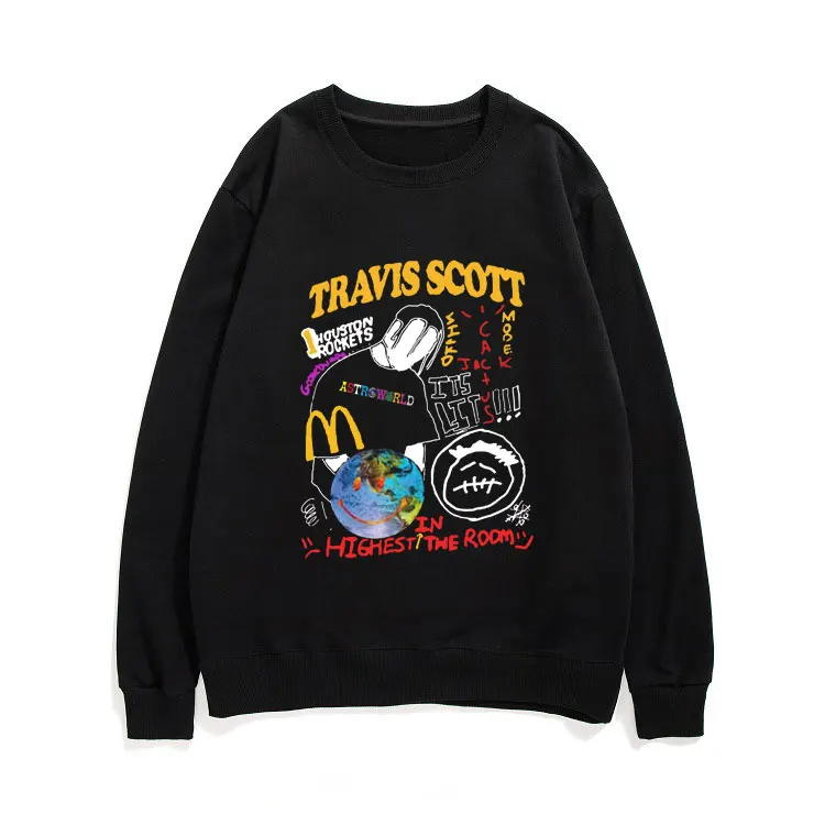 Travis Scott Rapper Sweatshirt Cactus Jack ASTROWORLD M Pullover Men Women Fashion Hip Hop Sweatshirts Mens Harajuku Tracksuit
Travis Scott Rapper Sweatshirt Cactus Jack ASTROWORLD M Pullover Men Women Fashion Hip Hop Sweatshirts Mens Harajuku Tracksuit