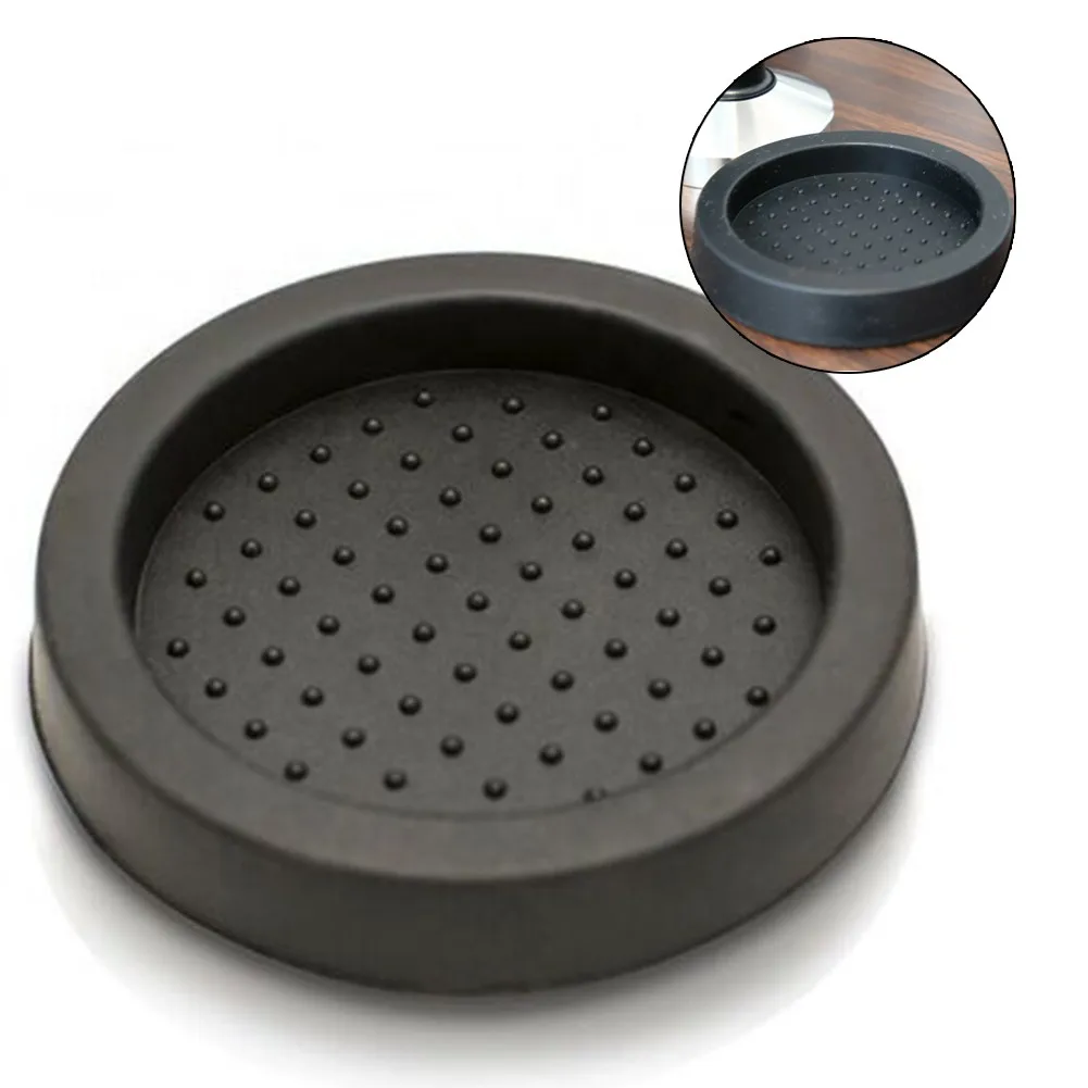 Tamper Mat Black Silicone Espresso Tamper Pad with 60mm Inset Made of Hygienic and Odorless Food Grade Silicone
Tamper Mat Black Silicone Espresso Tamper Pad with 60mm Inset Made of Hygienic and Odorless Food Grade Silicone