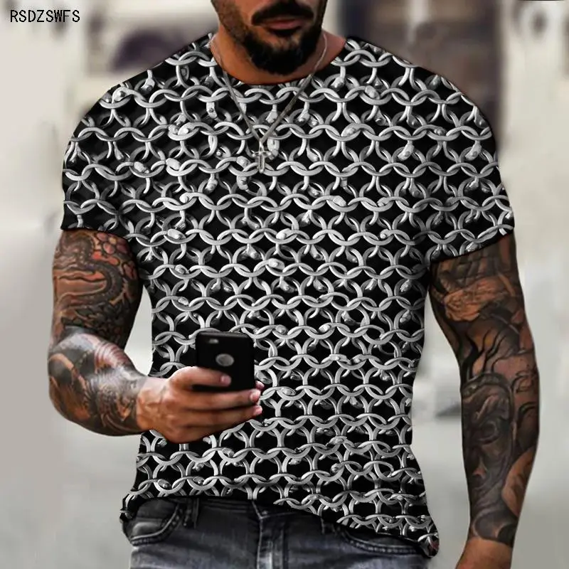 T-shirt Men's T-shirt Three-dimensional Geometric 3D Printing Men's Summer Short-sleeved New Fashion Sports Basketball Top
T-shirt Men's T-shirt Three-dimensional Geometric 3D Printing Men's Summer Short-sleeved New Fashion Sports Basketball Top