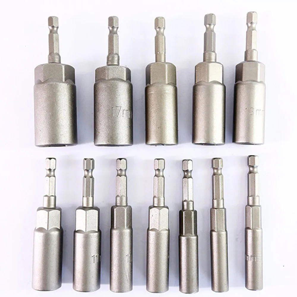 1PCS 80mm Length 1/4\" Hex Hex Sockets 5.5-17mm Drive Magne Socket Impact Nut Bolt Drill Bits Screwdrivers Bits
1PCS 80mm Length 1/4\" Hex Hex Sockets 5.5-17mm Drive Magne Socket Impact Nut Bolt Drill Bits Screwdrivers Bits