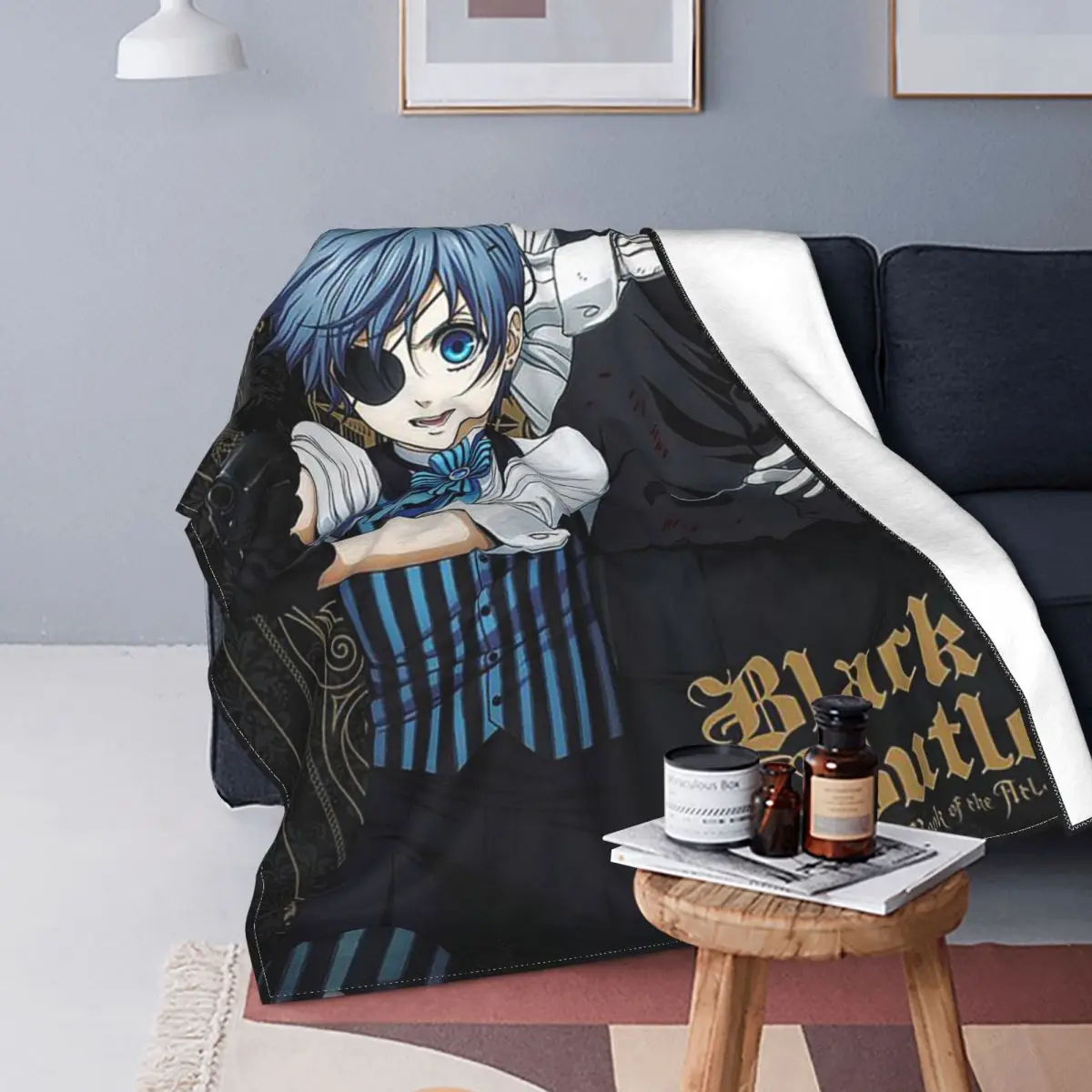 Black Butler Japanese Anime Blanket Velvet Summer Portable Lightweight Throw Blankets for Bed Outdoor Plush Thin Quilt
Black Butler Japanese Anime Blanket Velvet Summer Portable Lightweight Throw Blankets for Bed Outdoor Plush Thin Quilt