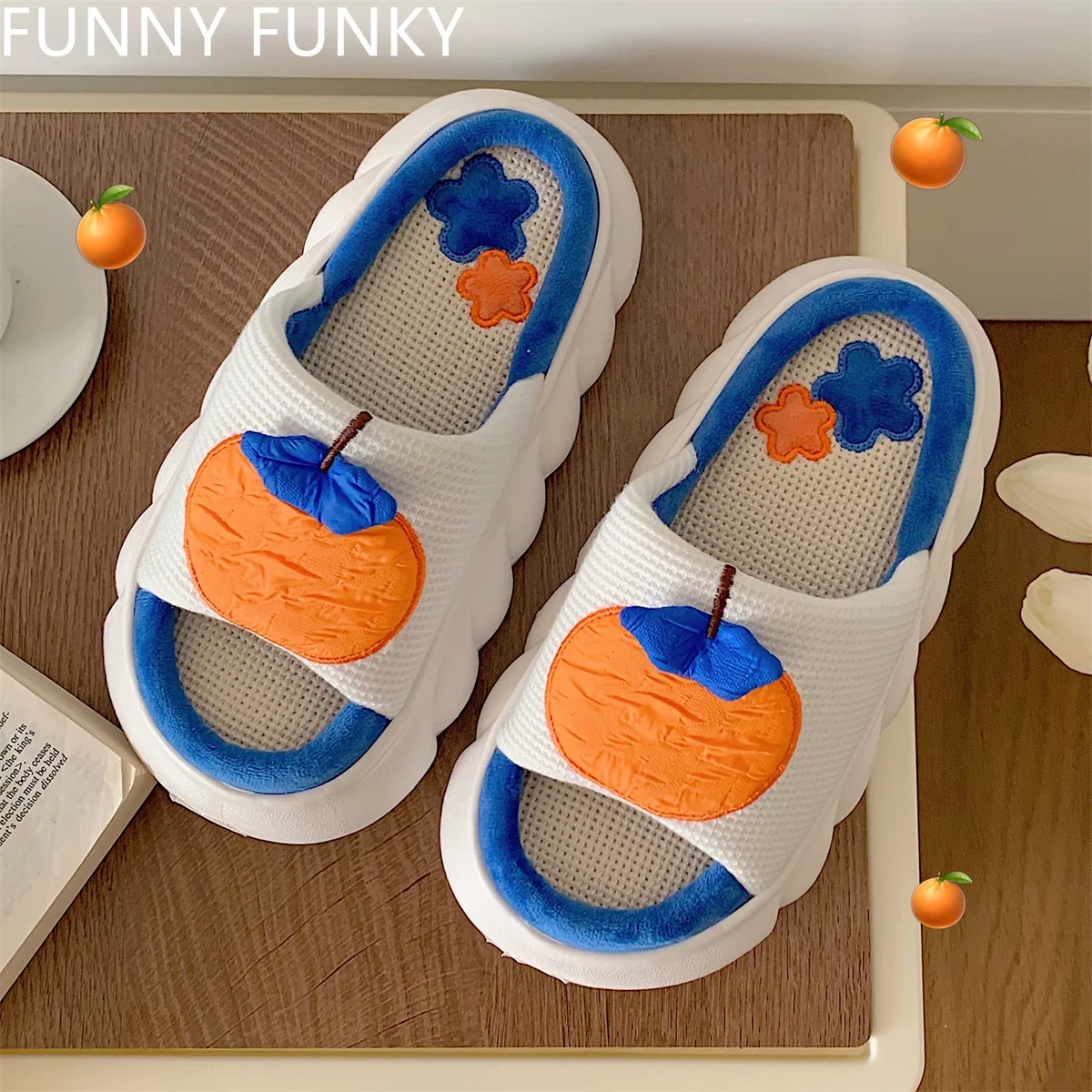 Женские нескользящие сандалии на платформе, из хлопка и льна
Женские нескользящие сандалии на платформе, из хлопка и льна