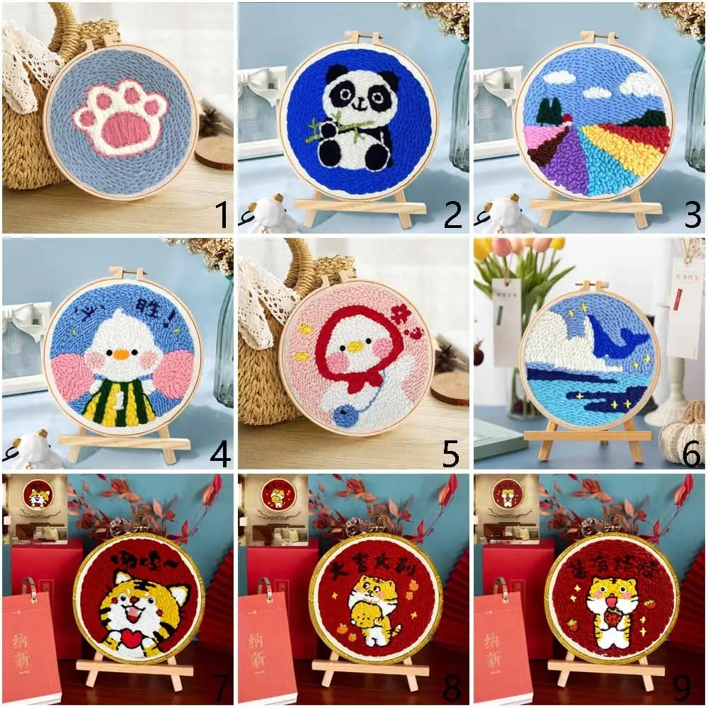 DIY Crafts Handmade Sewing Accessories Needle Thread Cross Stitch Kit Needle Punch Poke Embroidery Kit Embroidery Hoop
DIY Crafts Handmade Sewing Accessories Needle Thread Cross Stitch Kit Needle Punch Poke Embroidery Kit Embroidery Hoop