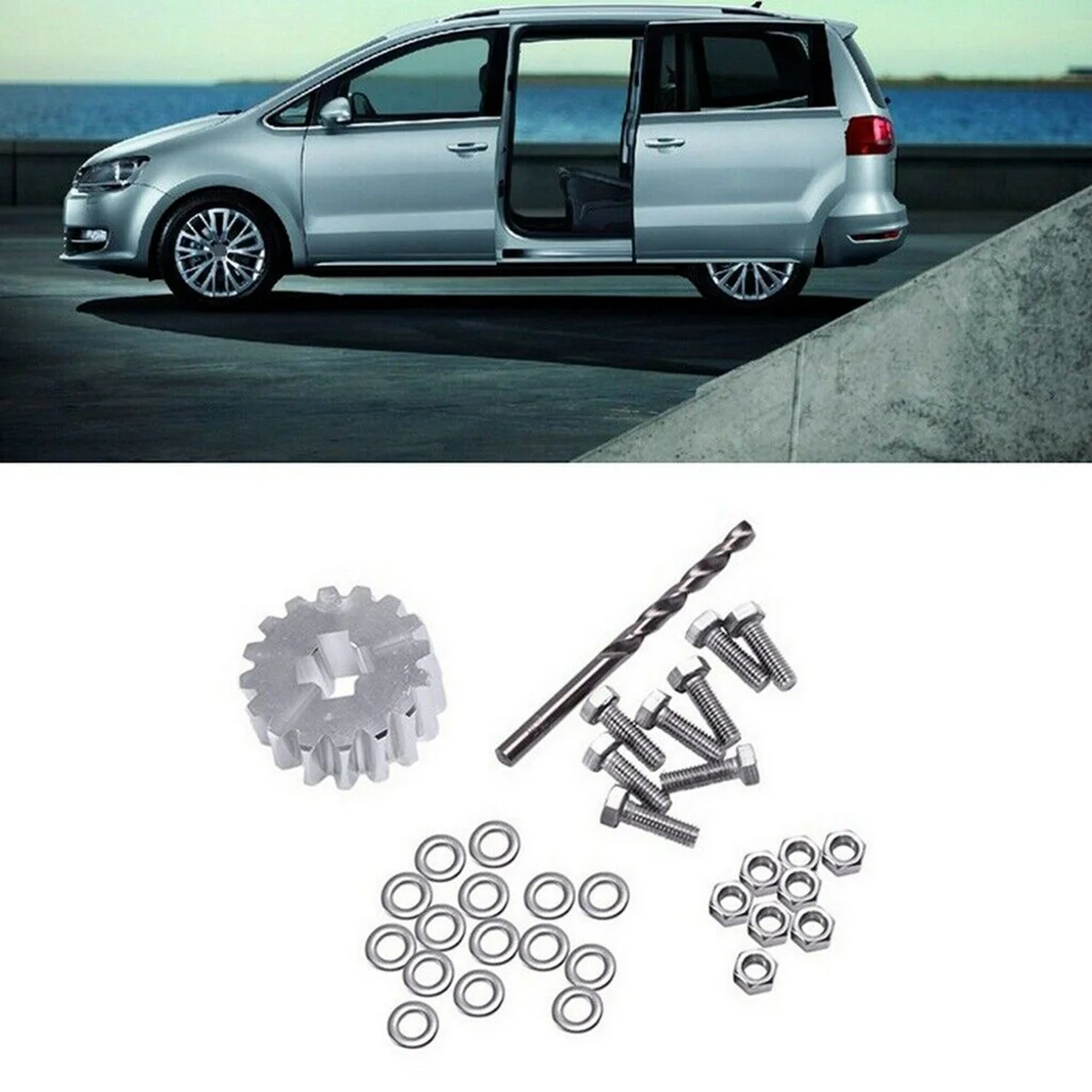 For Ford Galaxy for Seat VW Sharan Alhambra Spare Tire Wheel Carrier Gear Fix Repair Kit 7M3803660F
For Ford Galaxy for Seat VW Sharan Alhambra Spare Tire Wheel Carrier Gear Fix Repair Kit 7M3803660F