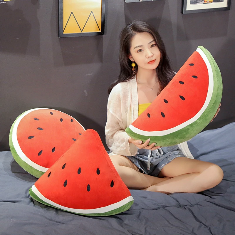 Watermelon Fruit Plush Toy Stuffed Doll Sofa Car Pillow Cushion Home Decor Creative Baby Kids Children Girl Gift
Watermelon Fruit Plush Toy Stuffed Doll Sofa Car Pillow Cushion Home Decor Creative Baby Kids Children Girl Gift