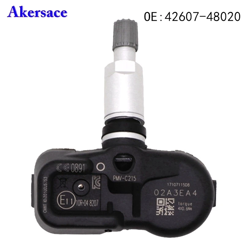Tire Pressure Monitor Sensor for Lexus ES LS500H LX570 RX450H for Toyota C-HR Camry Pacific Cruiser TPMS 4260748020
Tire Pressure Monitor Sensor for Lexus ES LS500H LX570 RX450H for Toyota C-HR Camry Pacific Cruiser TPMS 4260748020