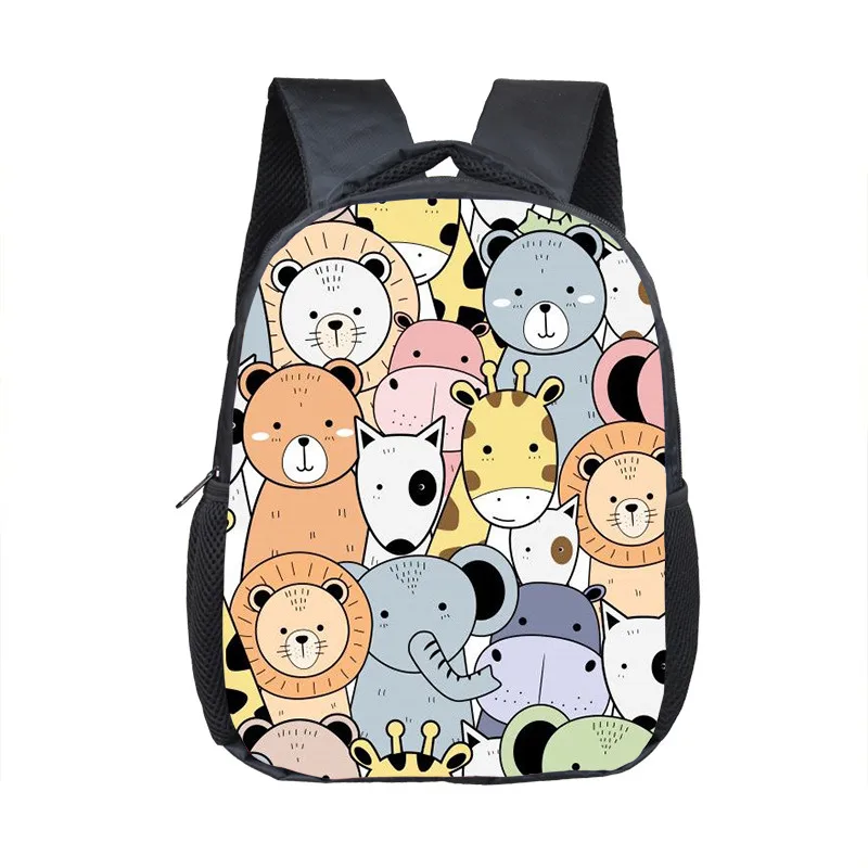 Cartoon Animal Backpack Cute Giraffe Tiger Elephant School Bags Wildlife Schoolbag for Kids Girls Boys 16 Inches Student Bookbag
Cartoon Animal Backpack Cute Giraffe Tiger Elephant School Bags Wildlife Schoolbag for Kids Girls Boys 16 Inches Student Bookbag