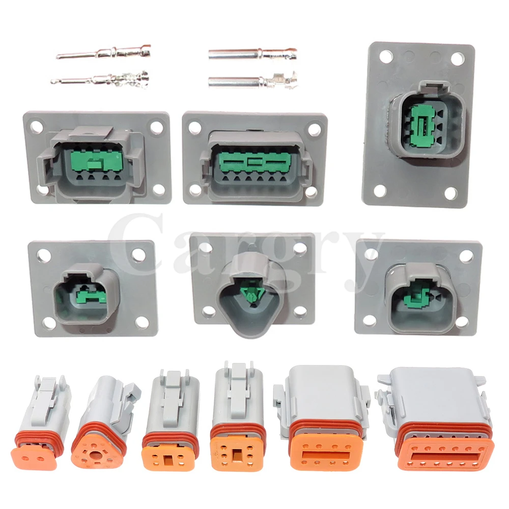 1 Set 2/3/4/6/8/12P Car Electrical Connector with Board Socket DT06-2S DT04-2P-L012 Automobile Waterproof Male Female Butt Plug
1 Set 2/3/4/6/8/12P Car Electrical Connector with Board Socket DT06-2S DT04-2P-L012 Automobile Waterproof Male Female Butt Plug